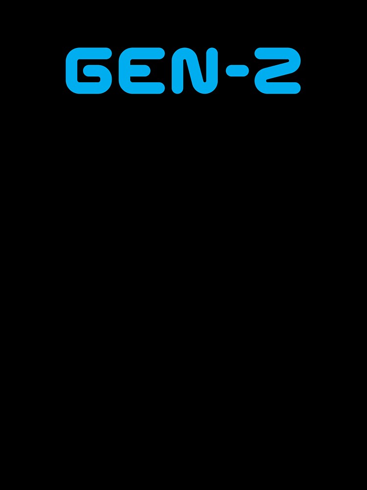 GEN-Z / Gen Z / Generation Z (Blue Text) by STUDIO-72