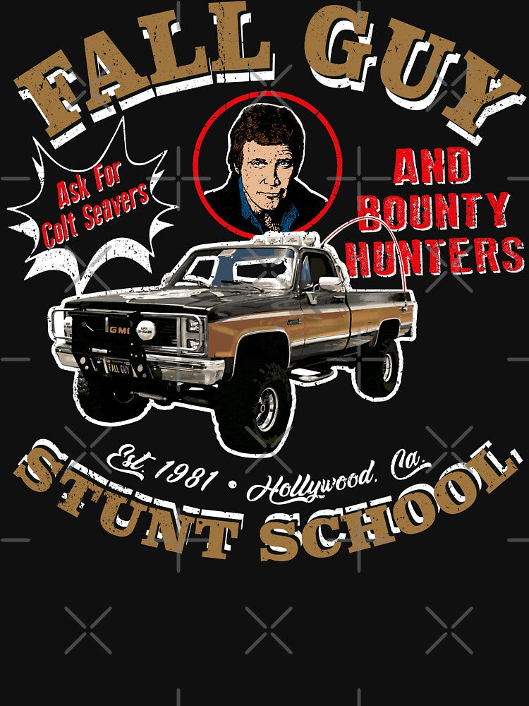 Fall Guy Stunt School and Bounty Hunters Dks by Alema Art