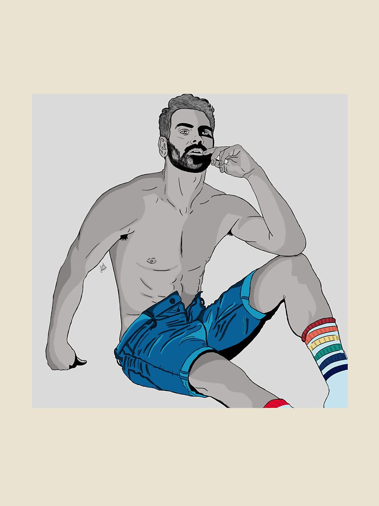 Nyle DiMarco in Shorts - Male Model by The Geekiary