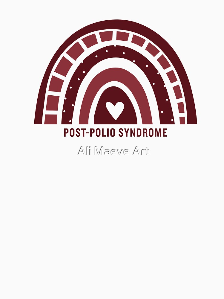 Awareness Rainbow - Post-Polio Syndrome by Ali Maeve Art