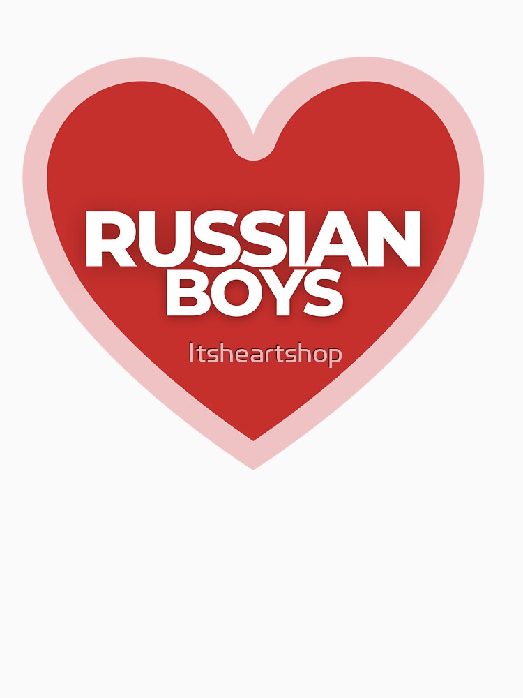 I Heart Russian Boys by Itsheartshop