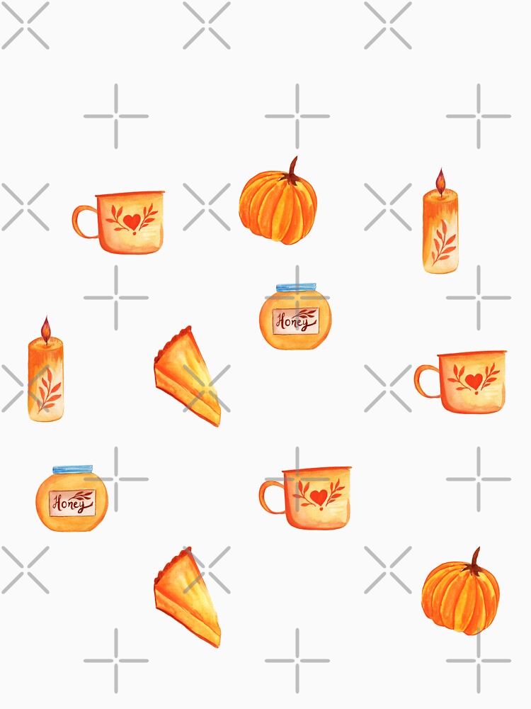 "Pumpkin inspired" mini fall treats drawing by pinkyfish1010