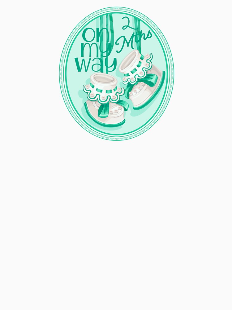 “On My Way - 2 Mths” Baby Green (Incl. Maternity & Baby Wear) by PawsitiveMum