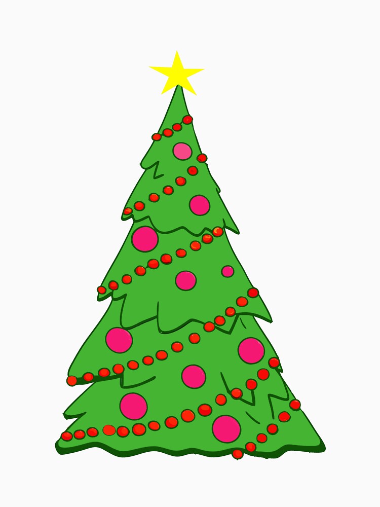 Festive Christmas Tree – Holiday Decor & Gifts by donwillisjrart