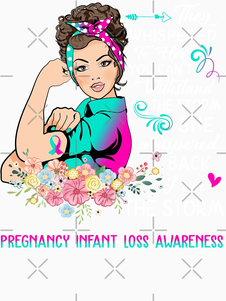 I Am The Storm Pregnancy Infant Loss Awareness by Brad-FI