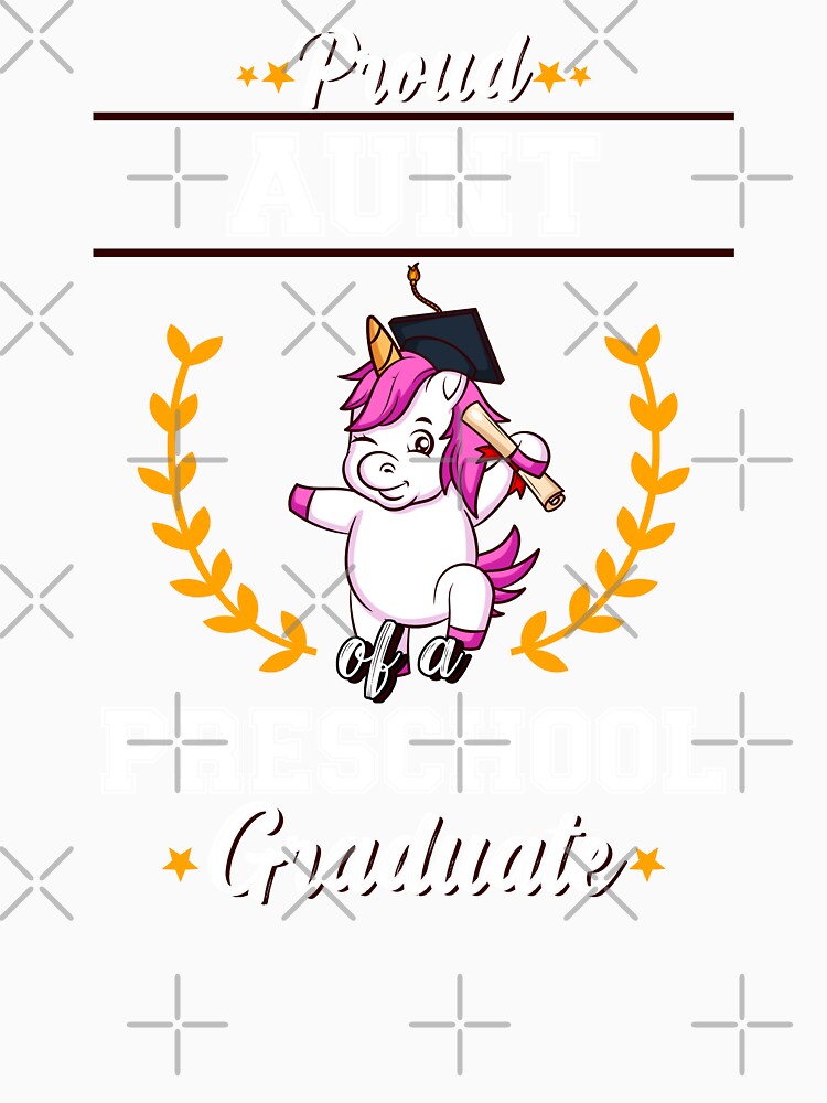 Proud Aunt Preschool Graduate Graduation Party by anziehend