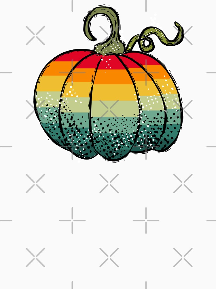 Cute Retro Fall Autumn Pumpkin Graphic by PlusAdore