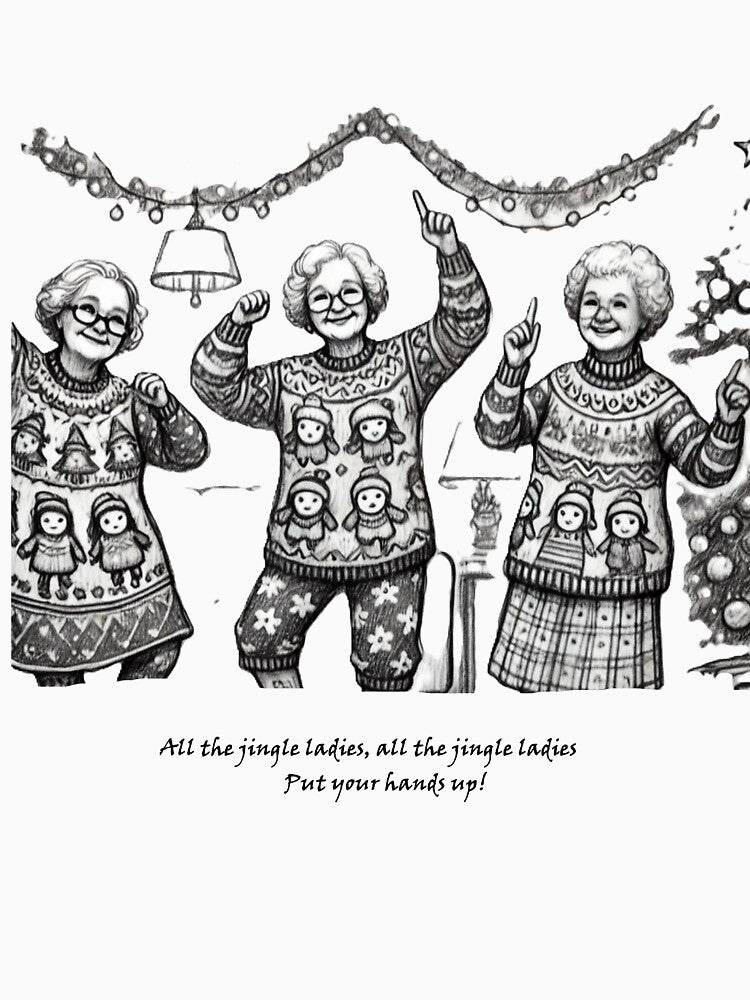 All the jingle ladies Holiday BAMBA by BambaAesthetics