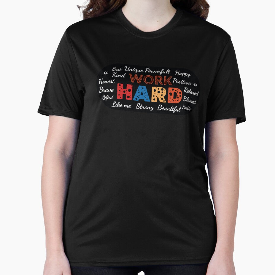 Hard work T-shirt by vectoleaf