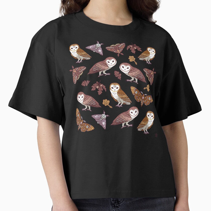 Moth and Owl pattern by freeminds