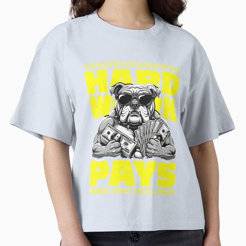 Hustle Bulldog Money Motivation Design by Taans-Creation