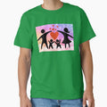 Family Love Forever - Happy Family Heart Design by Palette _Vibes