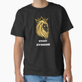 Stay Strong Golden Lion | King Motivation Quote | Luxury Lion Design by Art IN Pack