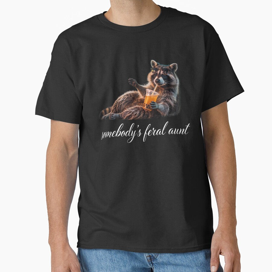 Funny Raccoon - Somebody's Feral Aunt by ZBIFBOUETLA