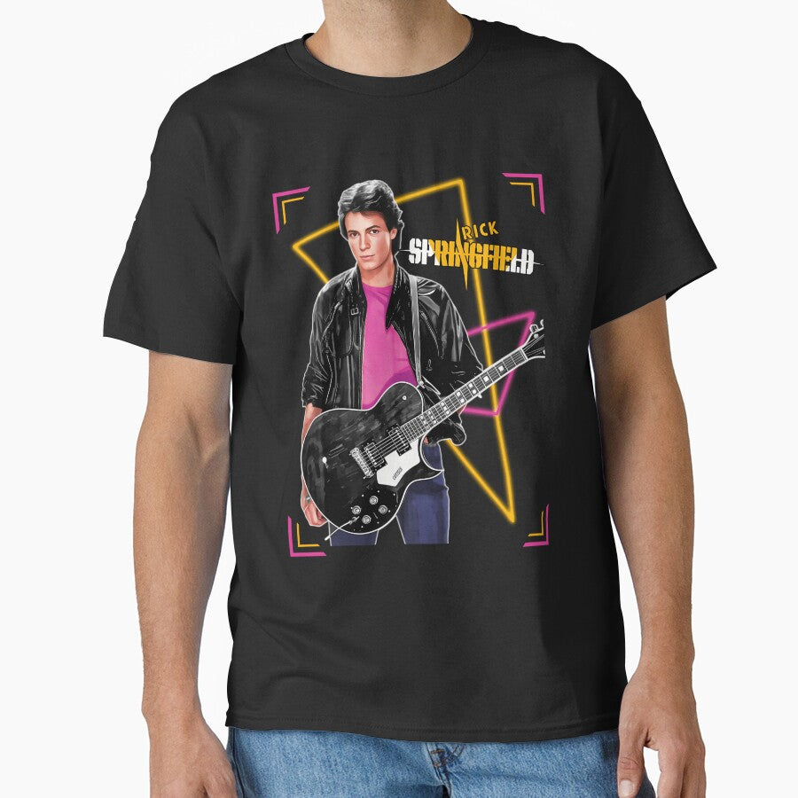 Rick Springfield Neon Concert Style Design by deardorffan