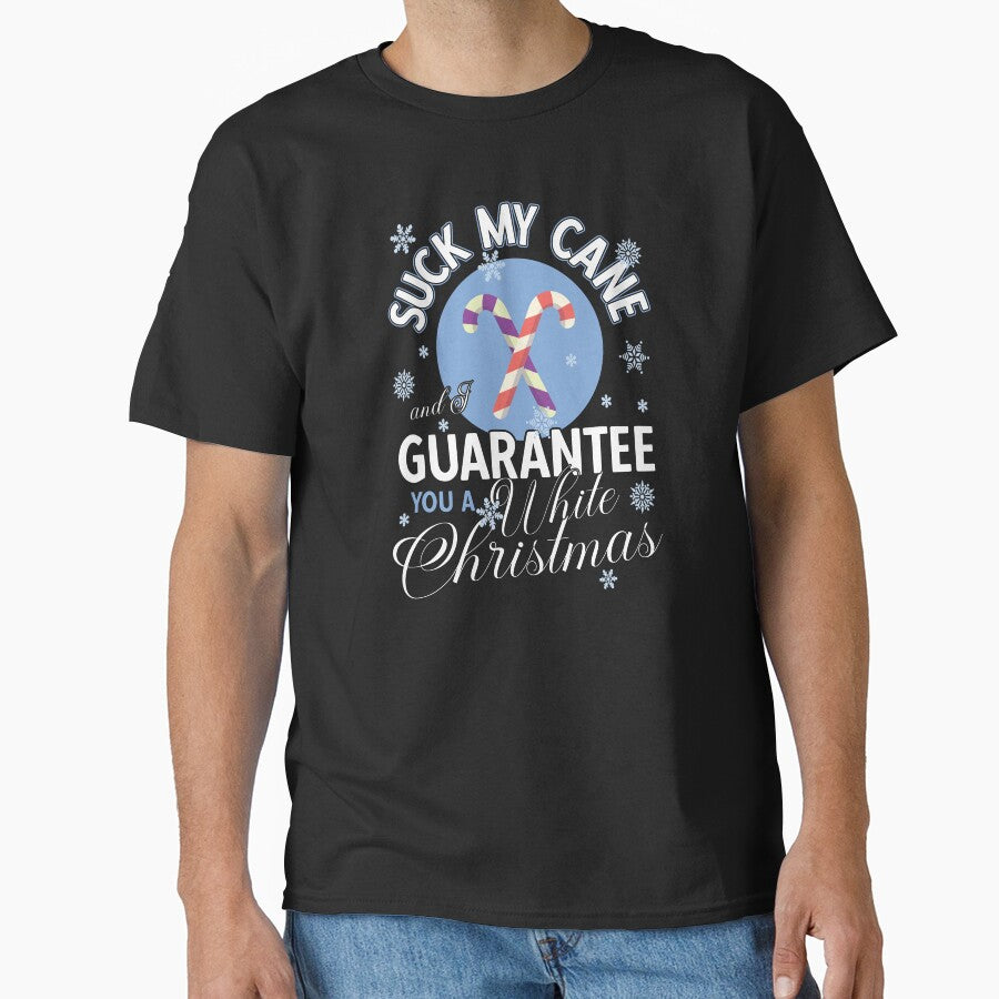 Suck My Cane And I Guarantee You A White Christmas | Funny Christmas | Naughty Christmas | Christmas Gift Ideas by DrawingBoard
