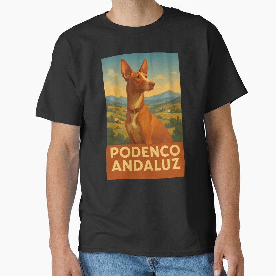 Elegant Podenco Andaluz Portrait by Flying Doggo