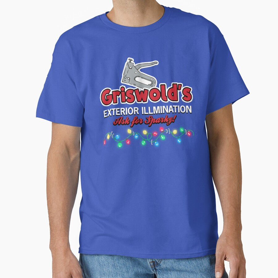 Griswold Holiday Lights Fun Tee by alyssomalir