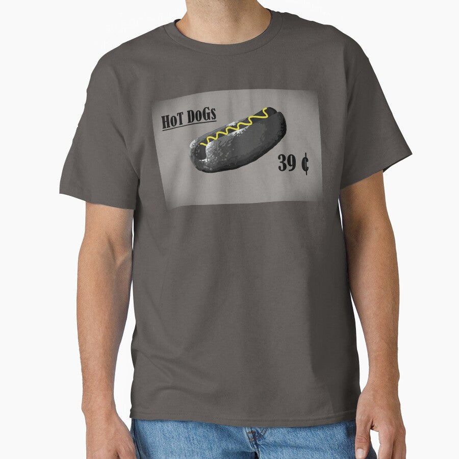 Retro Hot Dog T by HollowTree11