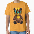 Cute Tribal Bear Plush – Colorful Fantasy Animal by trpa04