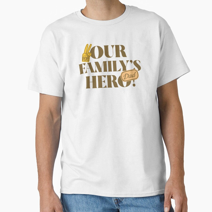 Our Family's Hero/dad dad/dad/about dad by TeeGraffiti