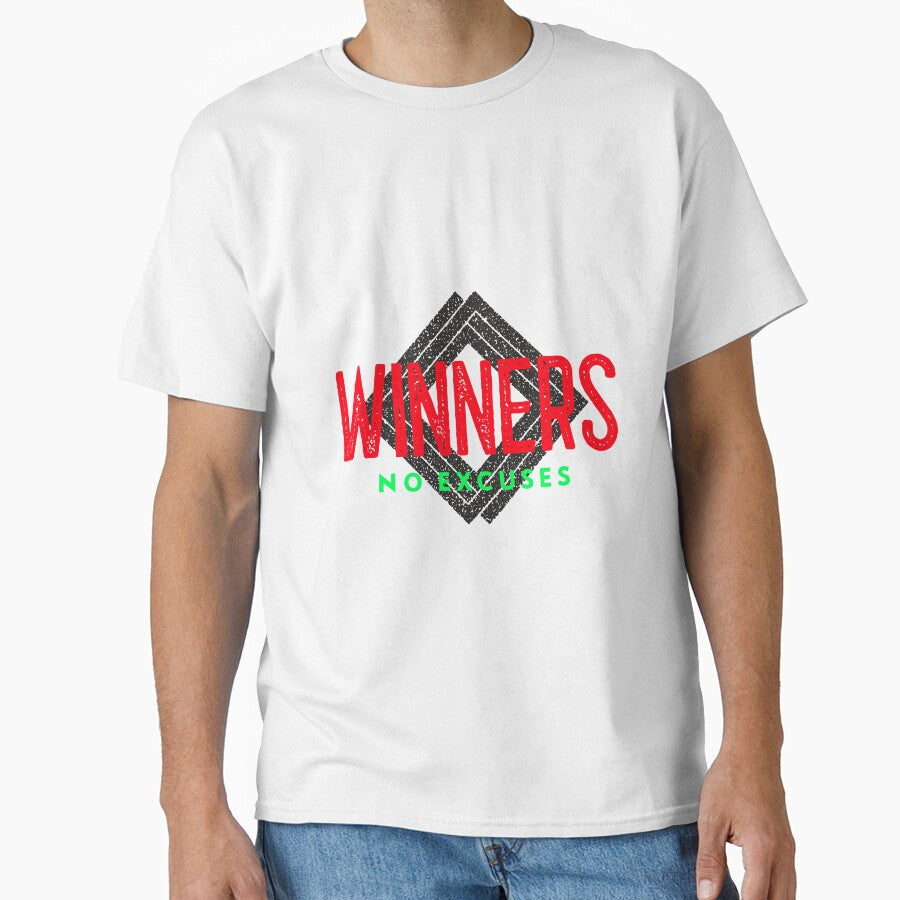 Winners No Excuses by BLAKVERSE DESIGNS