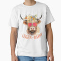 Cute Highland Cow Wearing Sunglasses by Uniquely Yours