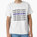 New Mom Alert Glitch Typography Design by GoldenBloomPrints