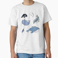 Cute Whales pack -  blue Whale orca humpback whale narwhal sperm whale and beluga whale by Yarafantasyart