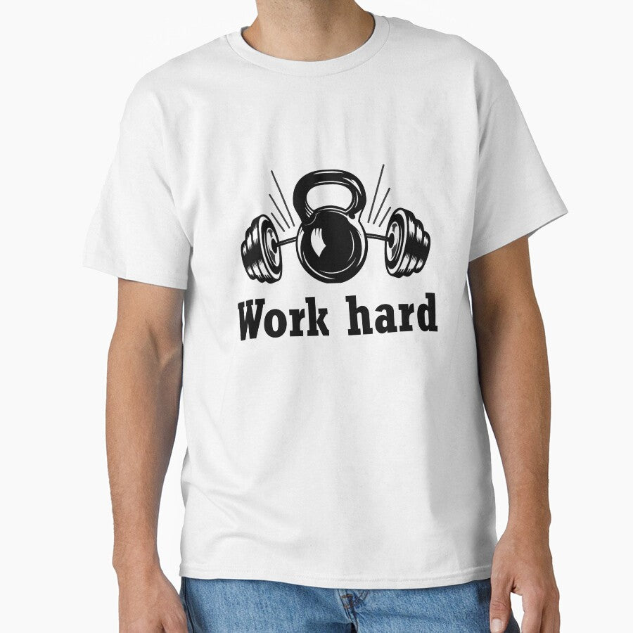 Work hard by motivation and inspiration designs