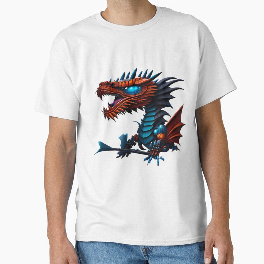 Mecha Dragon Mischief: Playful Baby Stickers for Any Occasion by Permana96