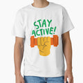Stay active sticker by Ridarubio