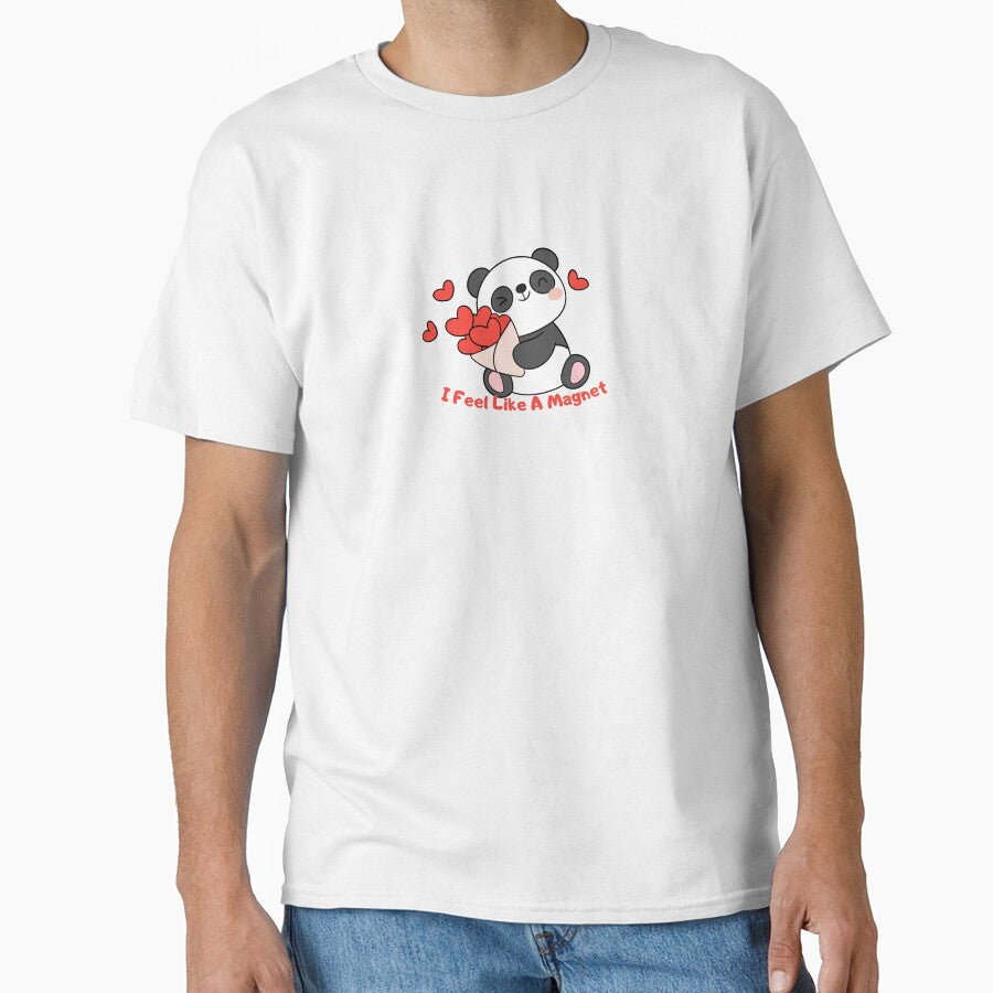 LOVE, CUTE PANDA, WITH HEARTS, PERFECT GIFT TO VALENTINES DAY. by Hope-it-fits