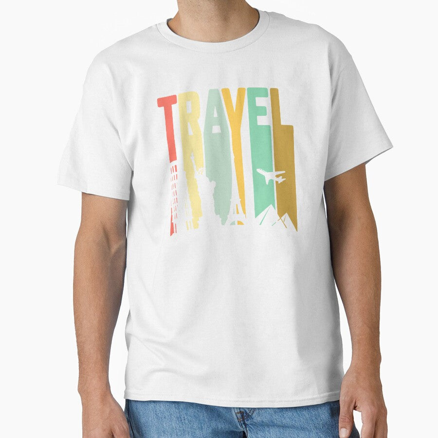 World Travel Gifts - Travel tshirt by Inkbomb Press