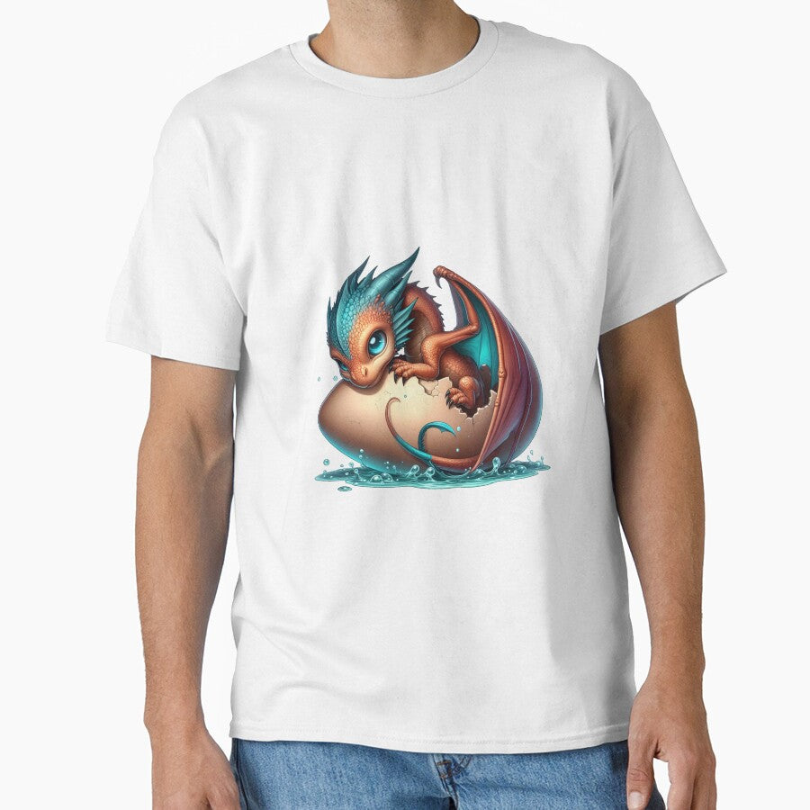 Cute baby water fantasy dragon by NerdiPop