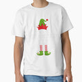 I'm the Grandad Elf Matching Family Group Christmas T Shirt T-Shirt by lxmag