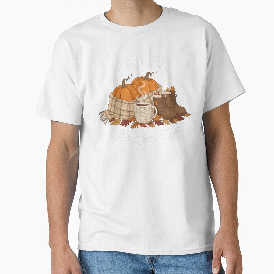 Fall Lover Just a Girl Who Loves Fall Womens Fall by faridman