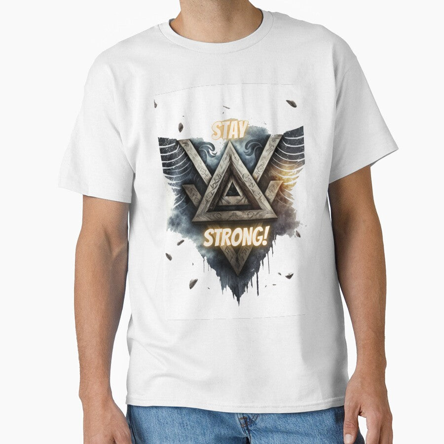 STAY STRONG VALKNUT VIKINGS by BigBasement