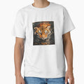 Majestic Tiger Emerging From Water Artwork by NivyasArtistry