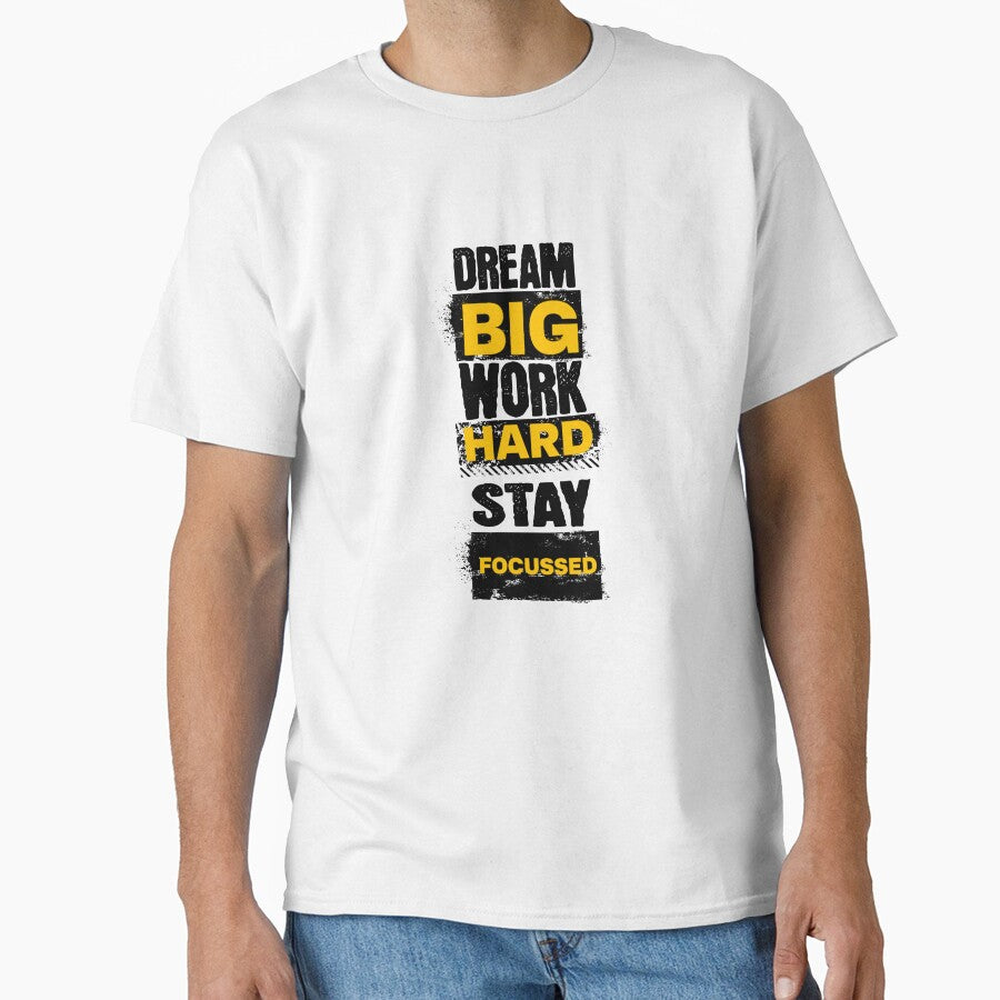 Dream Big, Work Hard, Stay Focussed by santoshputhran