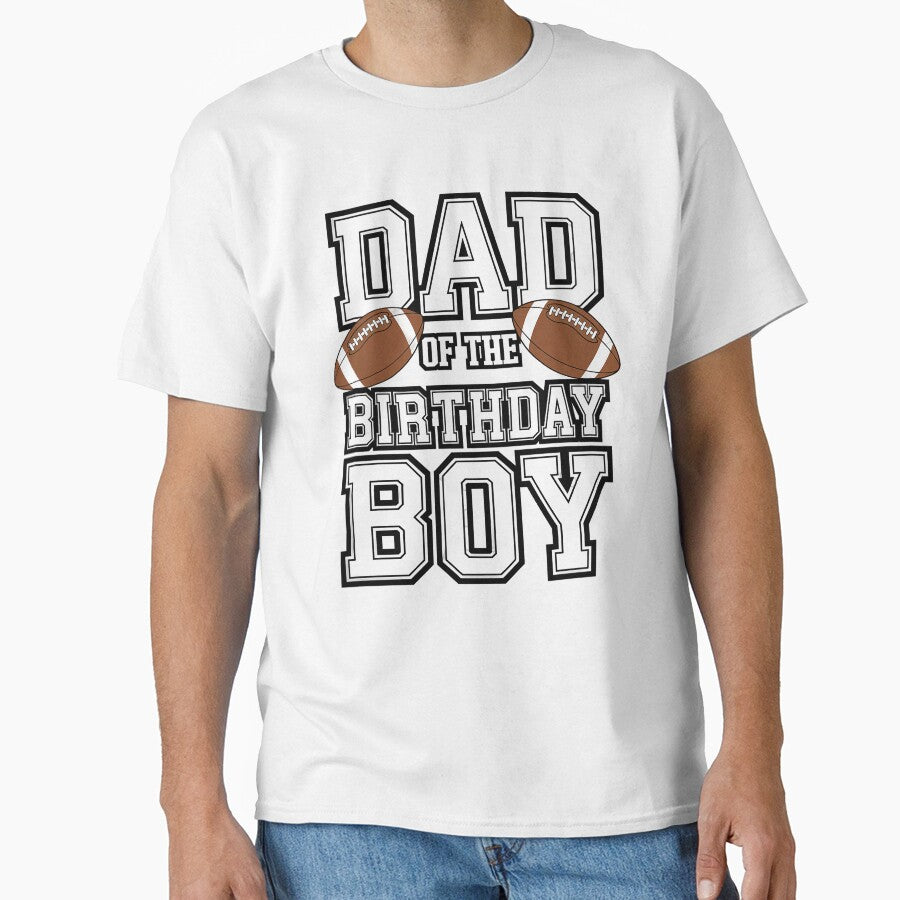 Dad of the Birthday Boy Football Lover Family birthday by catsdothingz