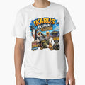 Ikarus Festival Memmingerberg Germany T-Shirt – Funny Pilot Eagle Party Graphic Tee | EDM Festival Travel Shirt by Sushikidsntod