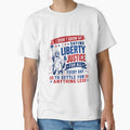 I Didn't Grow Up Saying Liberty & Justice For All Every Day To Settle For Anything Less Patriotic American Freedom by RetroMini2026