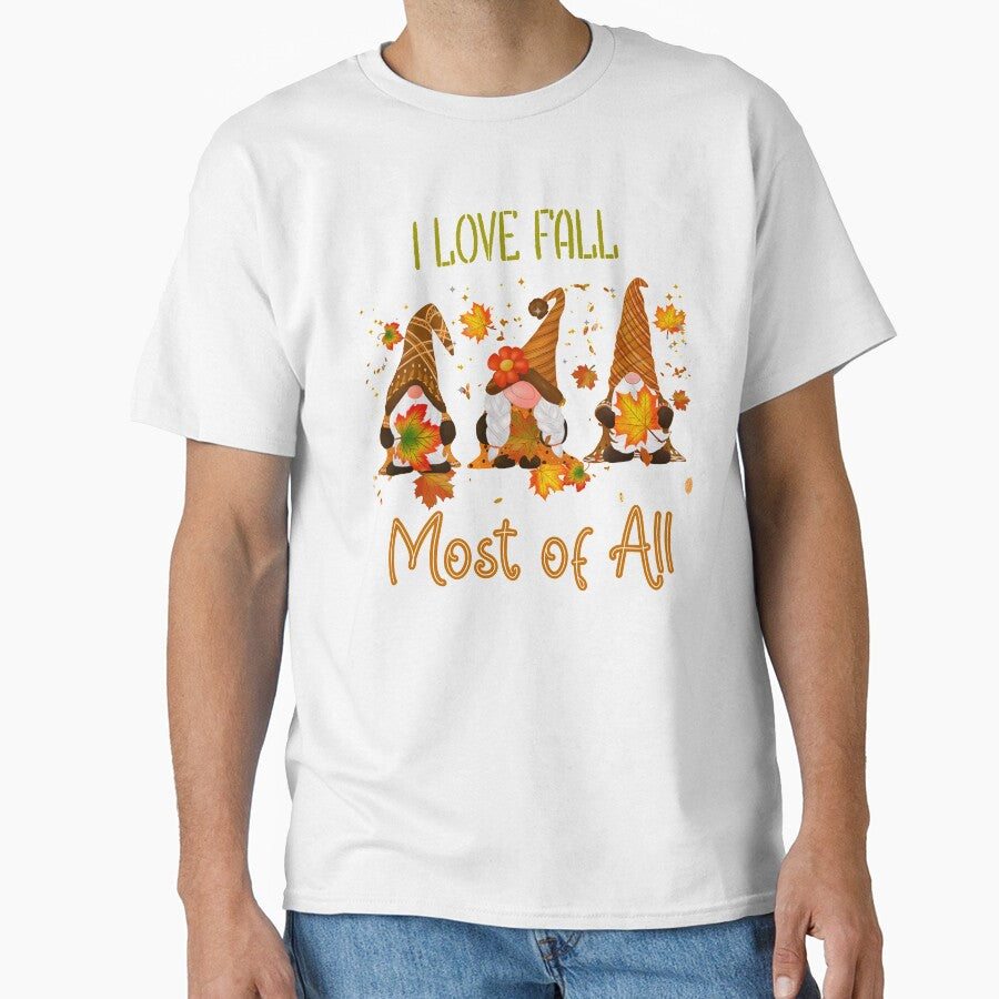 I Love Fall gnomes by Mariya Krashkova