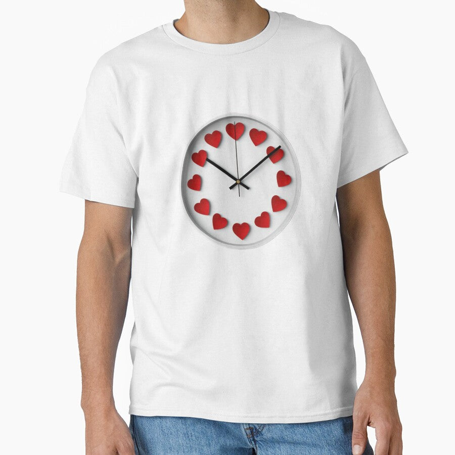 Valentines Day clock with hearts,Valentine heart,valentine art,valentine design by Expressions-Sel