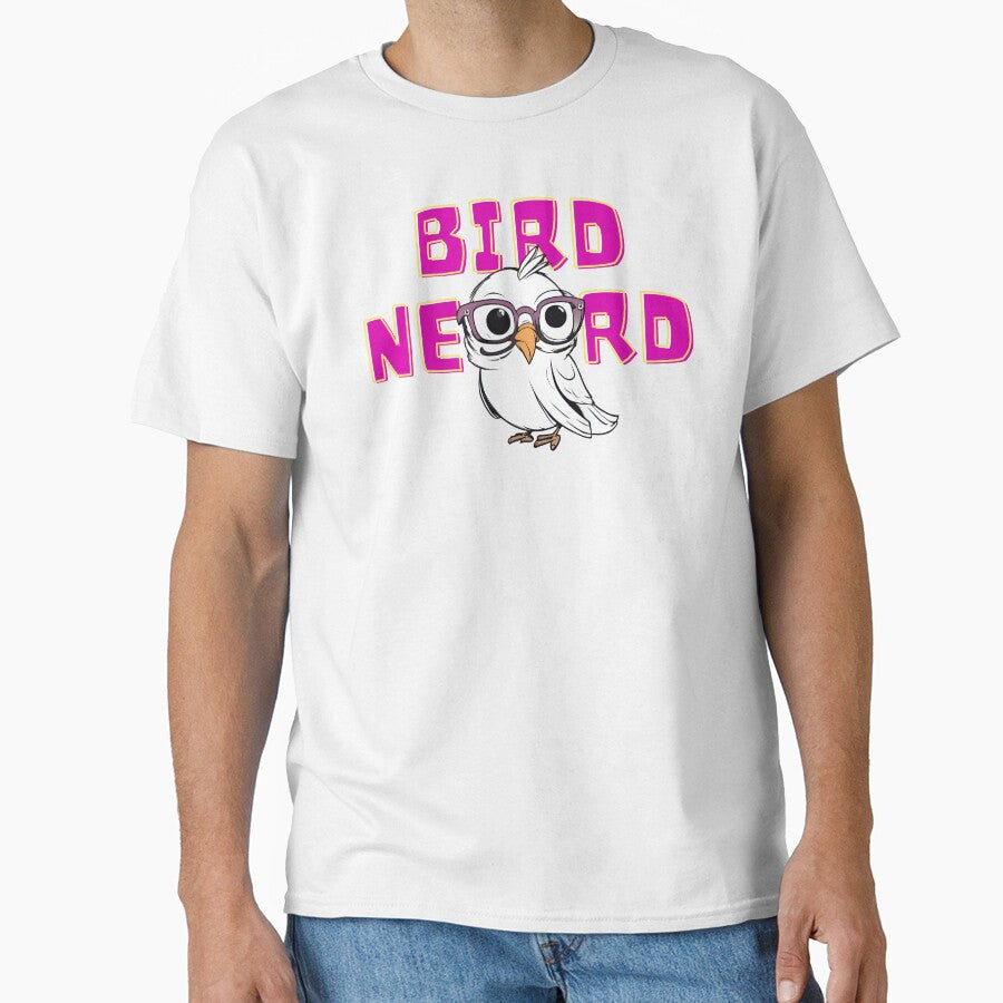 bird nerd owl pink design by TheWaterBirds