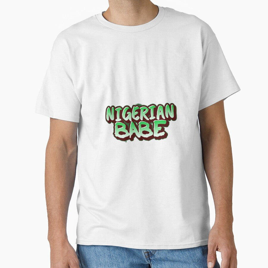 Nigerian Babe - Cool African Women Tshirt Tee by APINKILLUSION