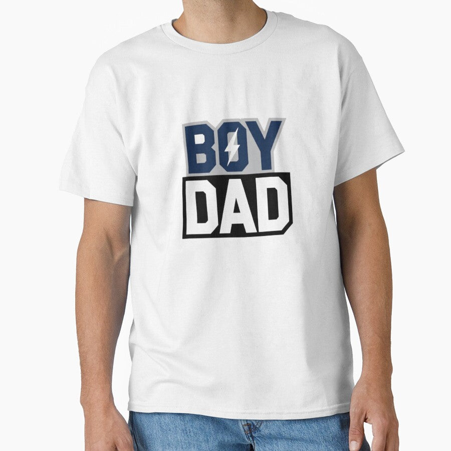 Boy Dad Gifts | Lightning Bolt Graphic Dad Gift by Roslet
