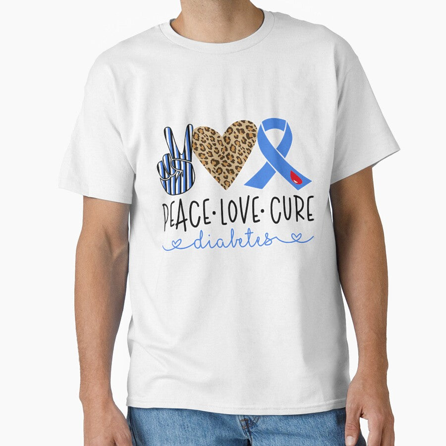 Peace Love Cure Leopard Diabetes by YesterDayCheck