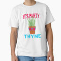 It's Party Thyme Funny Pun Cute Humor Festival Party Slogan by sillyquestions
